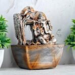 Global Grabbers Polyresin Table Top Indoor Outdoor Water Fall Fountain with LED Lights Home Decor Decoration Gift Gifting Items-A_ORG-SF20 - Fast Shipping to USA, Canada & India - Image 4