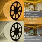 One94Store 45 Meter LED Rope Light for Decoration - Waterproof SMD Cove Light for Ceiling, Home DECOR, LED Pipe Light for Diwali, Festival, Indoor, Outdoor Use (Warm White) - Fast Shipping to USA & Canada - Image 5