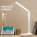 One94Store Rechargeable LED Desk Lamp - Foldable Study Lamp with 1200mAh Battery, USB Charging, Touch Function, Eye Protection & 3-Level Brightness for Reading, Office & Home Use - Fast Shipping to USA & Canada - Image 4