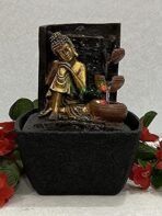 Global Grabbers Polyresin Table Top Indoor Outdoor Water Fall Fountain with LED Lights Home Decor Decoration Gift Gifting Items-GOL_BRO-SF23-(000) - Fast Shipping to USA, Canada & India - Image 2