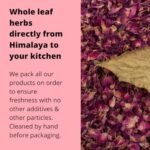 Indiana Organic Sun Dried Rose Petals edible (Fresh Crop) - Dry Rosa Gallica - 100% Edible for Food - 50 Gm Gulab patti - Fast Shipping to USA & Canada