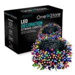 One94Store 36 Ft Multicolor LED Pixel String Light | 360? Decorative Copper Wire Fairy Lights for Diwali, Christmas, Wedding, Party & Home Decoration | Bright Serial LED Pack of 1 - Fast Shipping to USA & Canada