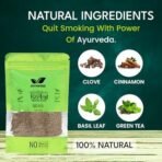 JOYHERBS 100% Tobacco-Free & Nicotine-Free Smoking Mixture With 100% Natural & Ayurvedic Herbal Smoking Blend 1 Pack With Chillum Pipe - Fast Shipping to USA & Canada - Image 3