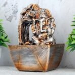 Global Grabbers Polyresin Table Top Indoor Outdoor Water Fall Fountain with LED Lights Home Decor Decoration Gift Gifting Items-A_ORG-SF20 - Fast Shipping to USA, Canada & India - Image 3