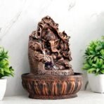 Global Grabbers Polyresin Table Top Indoor Outdoor Water Fall Fountain with LED Lights Home Decor Decoration Gift Gifting Items-A_COP-SF43 - Fast Shipping to USA, Canada & India - Image 4