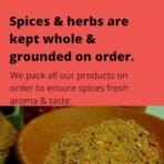 Indiana Organic Peri peri Seasoning - Preservative or Flavor Enhancer Free, Packed on Order Freshly Made. - 100 gram, No Onion and Garlic - Fast Shipping to USA & Canada - Image 3