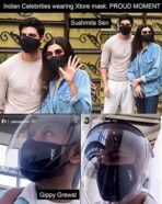 Xtore Unisex Linen N-95 FDA CE Certified Anti Pollution Reusable Washable Filter Without Valve Mask with Headband (Grey) - Fast Shipping to USA & Canada - Image 3