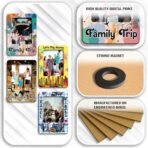 Sehaz Artworks Photo Fridge Magnets | Home Decor Items | Magnets for Fridge | Kitchen Decoration Items | Fridge Magnets Refrigerator Stylish | Fridge Magnets for Kids | Magnets for Refrigerator - Fast Shipping to USA & Canada - Image 2