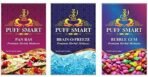 PUFF SMART Pan Ras, Brain-O-Freeze and Bubblegum Herbal Molasses (Set of 3) (100% Tobacco and Nicotine Free) - Fast Shipping to USA & Canada