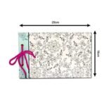 Sehaz Artworks Leaves Photo Album Scrapbook | DIY Handmade Album Scrapbook Movie Up Travel Scrapbook for Anniversary, Wedding, Travelling, Baby Shower - Fast Shipping to USA & Canada - Image 2