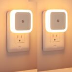 One94Store Smart Motion Sensor LED Light Bulb with Automatic On/Off and Dimmable Warm White Glow, Energy Efficient 7W LED Bulb for Home, Stairs, Kitchen, Bathroom, Wardrobe Lighting - (Pack of 2) - Fast Shipping to USA & Canada