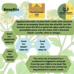 Indiana Organic Sarso, Yellow Mustard Seeds, Rajasthan (200) - Fast Shipping to USA & Canada - Image 4