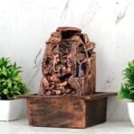 Global Grabbers Polyresin Table Top Indoor Outdoor Water Fall Fountain with LED Lights Home Decor Decoration Gift Gifting Items-A_COP-SF86 - Fast Shipping to USA, Canada & India - Image 3