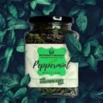 Indiana Organic Peppermint Tea Pure Whole Leaves, Organic Himalayan Herbs, Herbal Tea Fresh Aroma - 25 Gram - Fast Shipping to USA & Canada