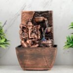 Global Grabbers Polyresin Table Top Indoor Outdoor Water Fall Fountain with LED Lights Home Decor Decoration Gift Gifting Items-A_COP-SF21 - Fast Shipping to USA, Canada & India - Image 2