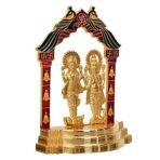 JaipurCrafts Premium Gold Plated Lakshmi Ganesh Idol Murti for Home and Pooja Room Gold Plated Statue Idol for Car Dashboard, Home, Office DECOR, Gifting Decorative Showpiece - Fast Shipping to USA & Canada - Image 3