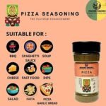 Indiana Organic Pizza Garlic Bread Seasoning - The Flavour Enhancement | Seasoning with Himalayan Herbs (75 Gram) No onion and garlic. - Fast Shipping to USA & Canada