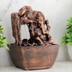 Global Grabbers Polyresin Table Top Indoor Outdoor Water Fall Fountain with LED Lights Home Decor Decoration Gift Gifting Items-A_COP-SF20 - Fast Shipping to USA, Canada & India - Image 4