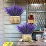 VRB Dec Plastic 6 Pcs Artificial Lavender Flowers For Decoration/Flowers For Decorations/Artificial Flowers For Vase/Flower Bouquet/Flowers For Home Decor,Diwali,Christmas (Lavender Sticks) - Fast Shipping to USA & Canada - Image 4