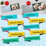 Sehaz Artworks Luck Hope Wooden Scrap Book Photo Album (30 cm x 21 cm x 3 cm, Brown) - Fast Shipping to USA & Canada - Image 4