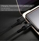 Xtore 2.4A Fast charging Type C Cable with smart Auto Disconnect | Compatible with all Android Phone with Type C connector | LED Indicator | Data and Charge at the same time - (120cm, Black) - Fast Shipping to USA & Canada - Image 4