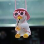 VRB Dec Plastic 1 Set of Car Dashboard Decoration Items/car Decor Accessories for Dashboard,Miniature Toys,Car Dashboard Interior Decoration Accessories for Car(Hanging Car Decor Pink - 1 Set) - Fast Shipping to USA & Canada