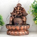 Global Grabbers Polyresin Table Top Indoor Outdoor Water Fall Fountain with LED Lights Home Decor Decoration Gift Gifting Items-A_COP-SF42 - Fast Shipping to USA, Canada & India - Image 2