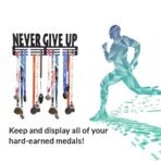 Sehaz Artworks Medal Holder for Wall | Medal Hangers for Wall | Medal Display Case | Wall Mount Medal Frame Holds Upto 24-30 Medals Black - Fast Shipping to USA & Canada - Image 3