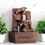 Global Grabbers Polyresin Table Top Indoor Outdoor Water Fall Fountain with LED Lights Home Decor Decoration Gift Gifting Items-A_COP-S8 - Fast Shipping to USA, Canada & India - Image 4