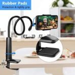 Xtore Universal Mobile Phone Holder & Tablet Tabletop Holder with 360? Rotation (Black, Pack of 1) - Fast Shipping to USA & Canada - Image 3