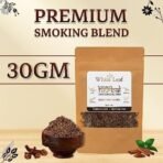 White Leaf Premium Herbal Mixture Smoking Blend 100% Tobacco & Nicotine Free 30 gram - Organic Ayurvedic Herbs Mixed(Herbal Smokes - No nicotine/No Tobacco) With Empty Cigarette Tubes Box Of 200 Pcs - Fast Shipping to USA & Canada - Image 2