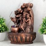 Global Grabbers Polyresin Table Top Indoor Outdoor Water Fall Fountain with LED Lights Home Decor Decoration Gift Gifting Items-A_COP-WF-SF45 - Fast Shipping to USA, Canada & India - Image 3