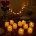 Xtore Melted Electric Flameless Candles | Perfect for Home DECOR, mandir, Date Nights Gifting - (Pack of 8) - Fast Shipping to USA & Canada