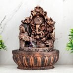 Global Grabbers Polyresin Table Top Indoor Outdoor Water Fall Fountain with LED Lights Home Decor Decoration Gift Gifting Items-A_COP-SF43 - Fast Shipping to USA, Canada & India - Image 2