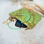 Xtore Beautiful Handmade Purse with Golden Work for Women (Pack of 1, Parrot) - Fast Shipping to USA & Canada - Image 3