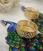 Webelkart Premium Decorative Peacock Set of 2 Tea Light Candle Holder for Home and Dining Table Decor/Tealight Candle Holder for Diwali Decor (6.5 inches) - Fast Shipping to USA & Canada - Image 3