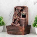 Global Grabbers Polyresin Table Top Indoor Outdoor Water Fall Fountain with LED Lights Home Decor Decoration Gift Gifting Items-A_COP-SF26 - Fast Shipping to USA, Canada & India - Image 3