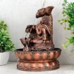Global Grabbers Polyresin Table Top Indoor Outdoor Water Fall Fountain with LED Lights Home Decor Decoration Gift Gifting Items-A_COP-SF12 - Fast Shipping to USA, Canada & India - Image 3