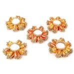 Sehaz Artworks Festive Decor | Golden Diwali Diyas for Home Decorations | Diya with Tealight | Diwali Decoration for Home | Diya for Pooja | Pooja Decoration Items - Pack of 5 - Fast Shipping to USA & Canada - Image 4