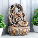 Global Grabbers Polyresin Table Top Indoor Outdoor Water Fall Fountain with LED Lights Home Decor Decoration Gift Gifting Items-A_ORG-SF101 - Fast Shipping to USA, Canada & India - Image 4