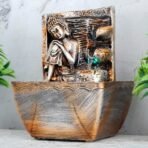 Global Grabbers Polyresin Table Top Indoor Outdoor Water Fall Fountain with LED Lights Home Decor Decoration Gift Gifting Items-A_ORG-SF23 - Fast Shipping to USA, Canada & India - Image 3