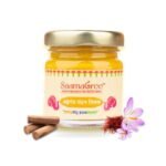 Ashtagandh Chandan Tilak for Pooja | 100% Pure & Natural | Blend of 8 Sacred Ingredients with Sandalwood, Camphor & Saffron | Skin Safe & Long Lasting Pooja Samagri | 40g Premium Glass Jar - Fast Shipping to USA & Canada