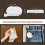 One94Store Mini Clip-On Reading Lamp - USB Rechargeable, Eye-Caring Night Light with 3 Light Modes, Special Folding Design, Perfect for Students (White) - Fast Shipping to USA & Canada - Image 4