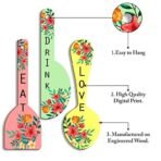 Sehaz Artworks Kitchen Decor Items | Home Decor Items for Living Room | Wall Decor Items for Bedroom | Kitchen Hanging Decor | Kitchen Wall Hanging - Spoon-0009 - Fast Shipping to USA & Canada - Image 2