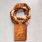 Rhaa Unisex Adult Tulsi Mala with Hanuman Locket | Jay Sitaram | Jay Bageshwar Dham | 100ml Kashi Gangajal | Blessings from Baba Kashi Vishwanath - Fast Shipping to USA & Canada - Image 3
