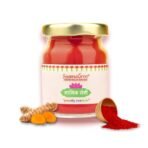 Satvik Roli Kumkum | 100% Pure Haldi & Lime Red Tilak Powder | Safe on Skin, Non-Staining & Long-Lasting | Ideal for Daily Pooja, Festivals, Weddings & Rituals | 30g Premium Glass Jar - Fast Shipping to USA & Canada