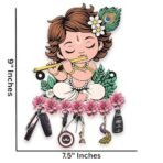 Webelkart Premium Wooden Key Holder for Home/Office Decor/Key Hanger for Wall Decor,Decorative Item for Home 9" Inches (Design-1) - Fast Shipping to USA & Canada - Image 4