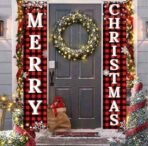 VRB Dec 1 Set Door Banner,Backdrop for Decorations,door Cloth,Merry Christmas,Wall Banner for Christmas Xmas (Design 2 Door Banner) - Fast Shipping to USA & Canada - Image 3