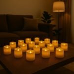 Xtore Votive Smooth Electric Flameless Candles | Perfect for Home DECOR, mandir, Date Nights Gifting - (Pack of 16) - Fast Shipping to USA & Canada