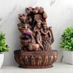 Global Grabbers Polyresin Table Top Indoor Outdoor Water Fall Fountain with LED Lights Home Decor Decoration Gift Gifting Items-A_COP-WF-SF45 - Fast Shipping to USA, Canada & India - Image 4